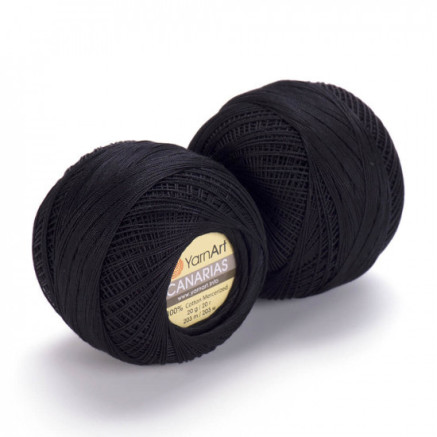 Yarn YarnArt Canarias black (9999)