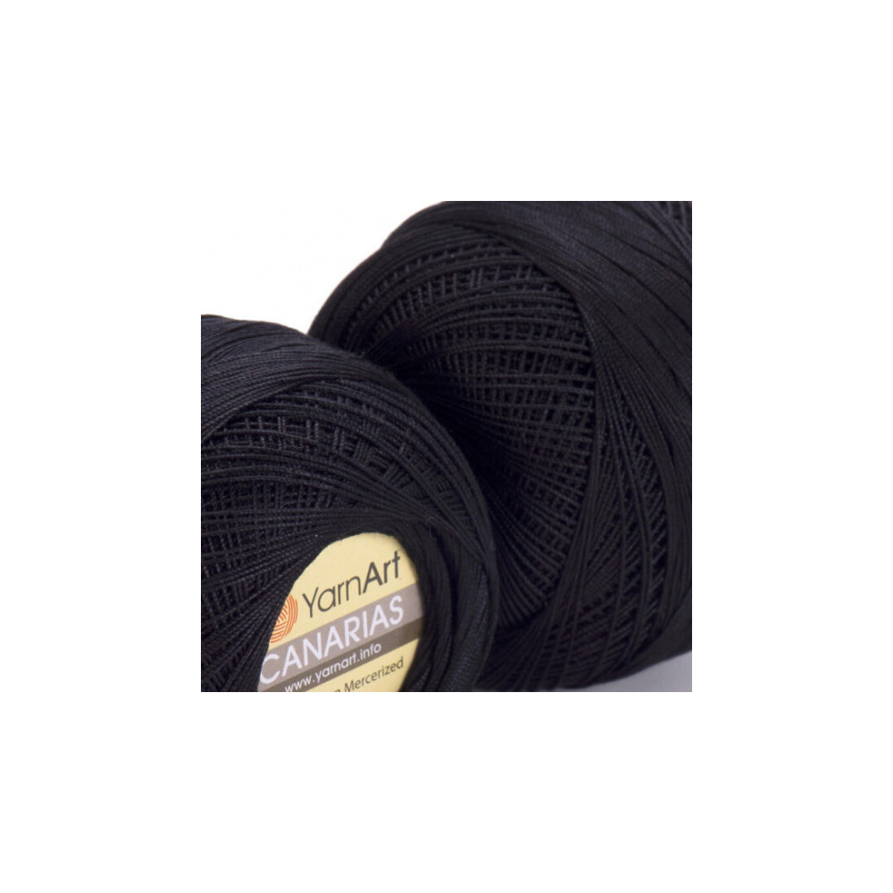 Yarn YarnArt Canarias black (9999)