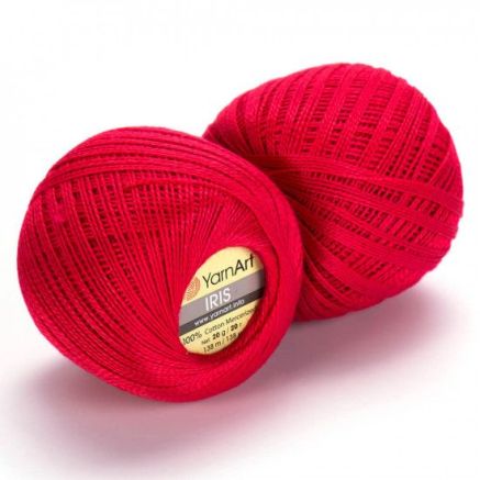 Yarn YarnArt IRIS red (916)