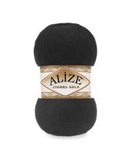 Yarn Alize Angora Gold black (60)