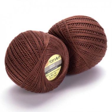 Пряжа YarnArt IRIS коричневый (932)