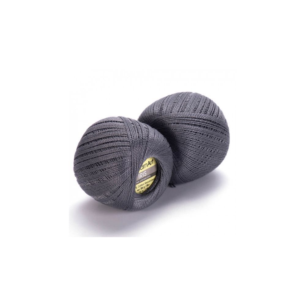 Yarn YarnArt IRIS dark gray (934) Yarn YarnArt IRIS dark gray (934)