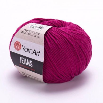 Yarn YarnArt Jeans ruby (91)