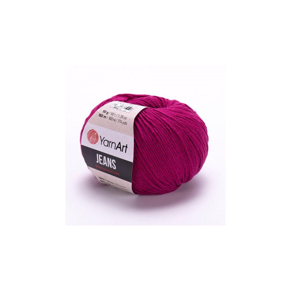 Yarn YarnArt Jeans ruby (91) Yarn YarnArt Jeans ruby (91)