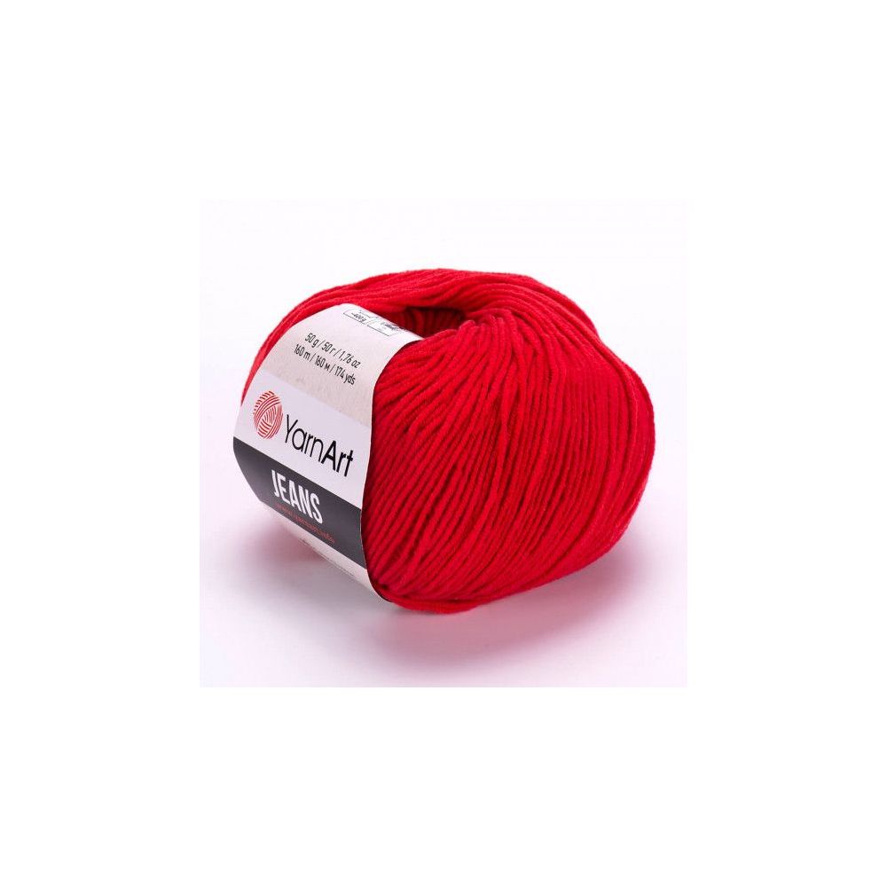 Yarn YarnArt Jeans red (90) Yarn YarnArt Jeans red (90)