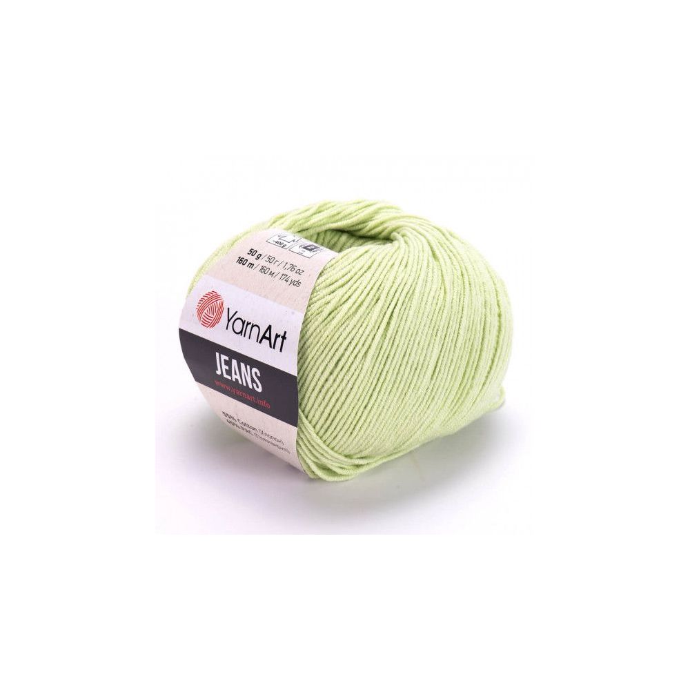 Yarn YarnArt Jeans light green (11) Yarn YarnArt Jeans light green (11)