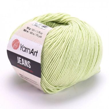 Yarn YarnArt Jeans light green (11)