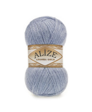 Yarn Alize Angora Gold light denim melange (221)