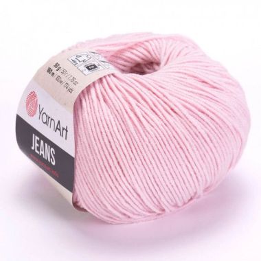 Yarn YarnArt Jeans pale pink (18)