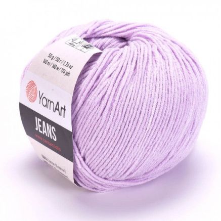 Yarn YarnArt Jeans light lilac (19)