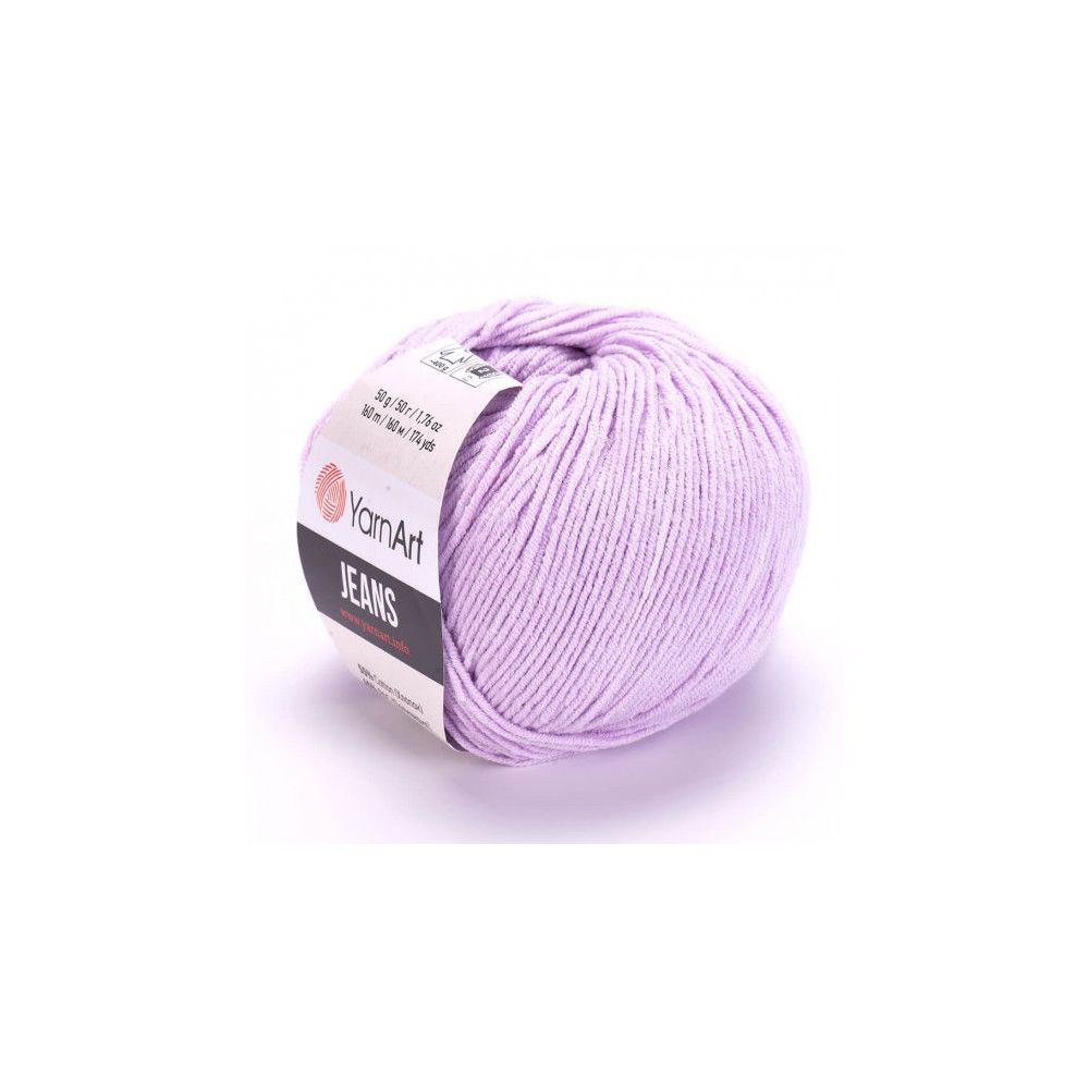 Yarn YarnArt Jeans light lilac (19) Yarn YarnArt Jeans light lilac (19)