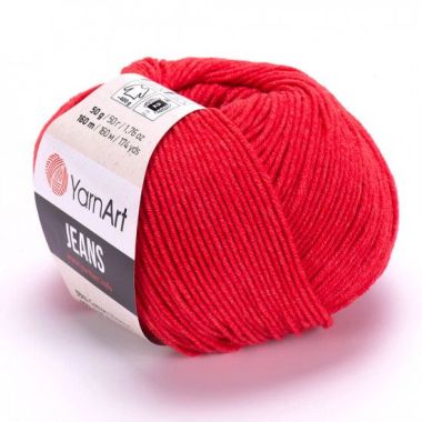 Yarn YarnArt Jeans light red (26)