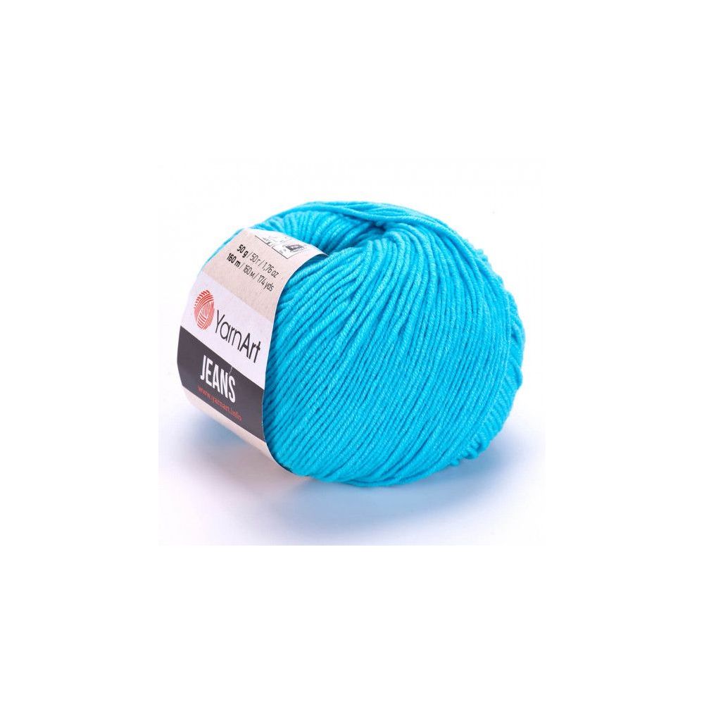 Yarn YarnArt Jeans light turquoise (33) Yarn YarnArt Jeans light turquoise (33)