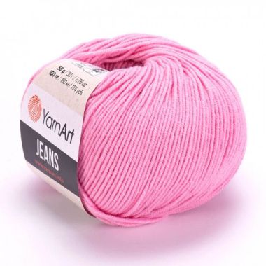 Пряжа YarnArt Jeans рожевий (36)