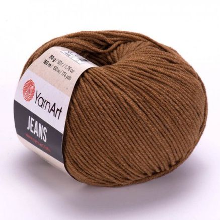 Yarn YarnArt Jeans brown (40)
