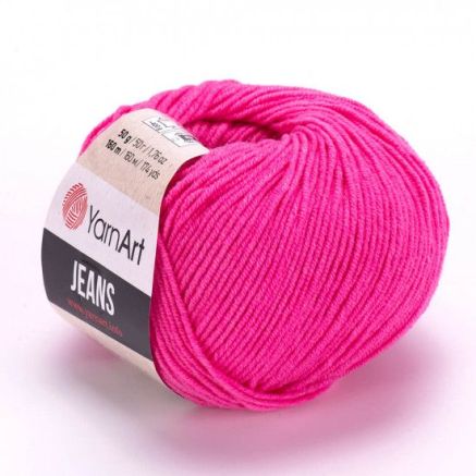 Yarn YarnArt Jeans pink (42)