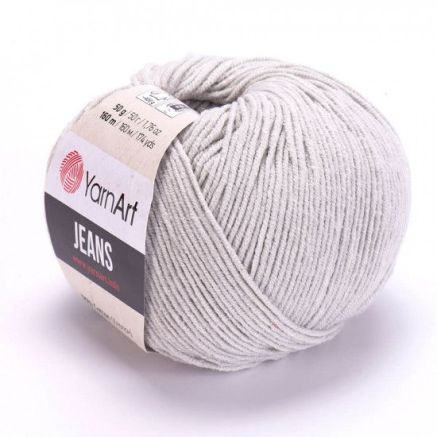 Yarn YarnArt Jeans light gray (49)