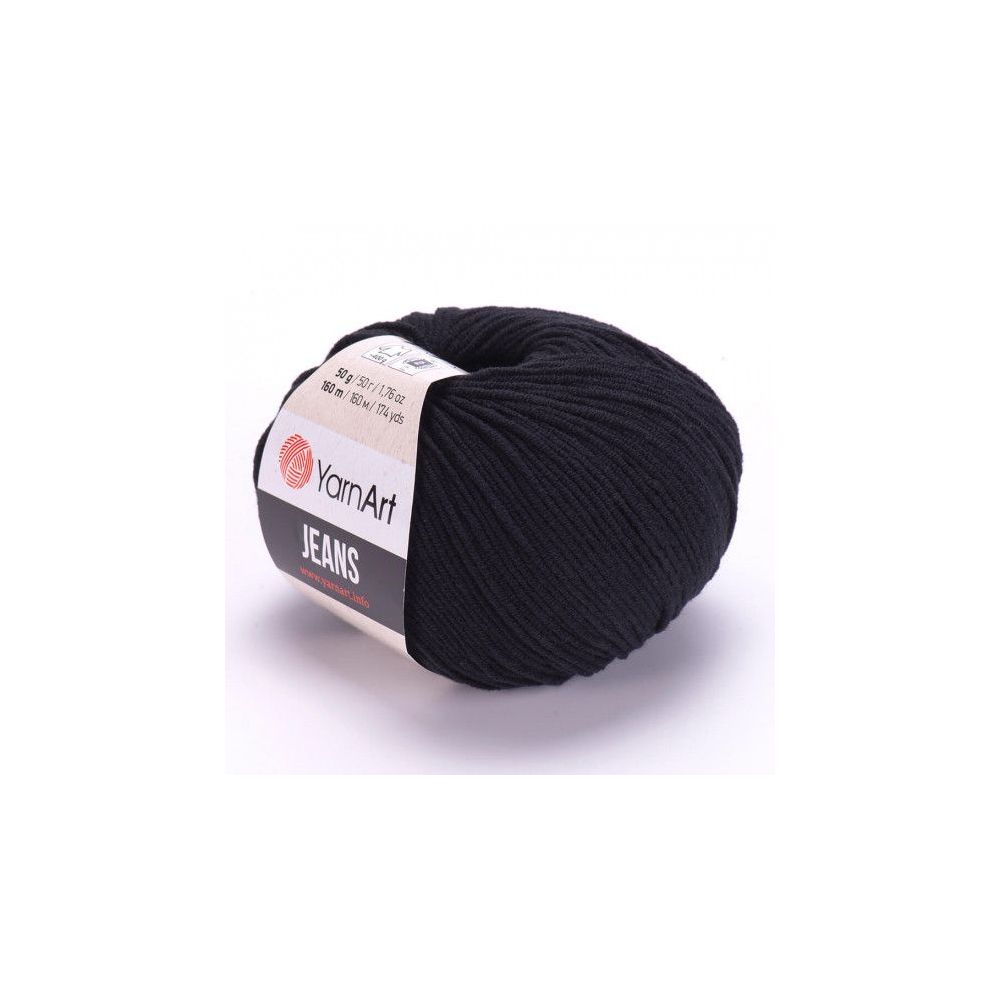 Yarn YarnArt Jeans black (53) Yarn YarnArt Jeans black (53)