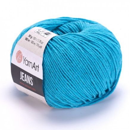 Yarn YarnArt Jeans turquoise (55)