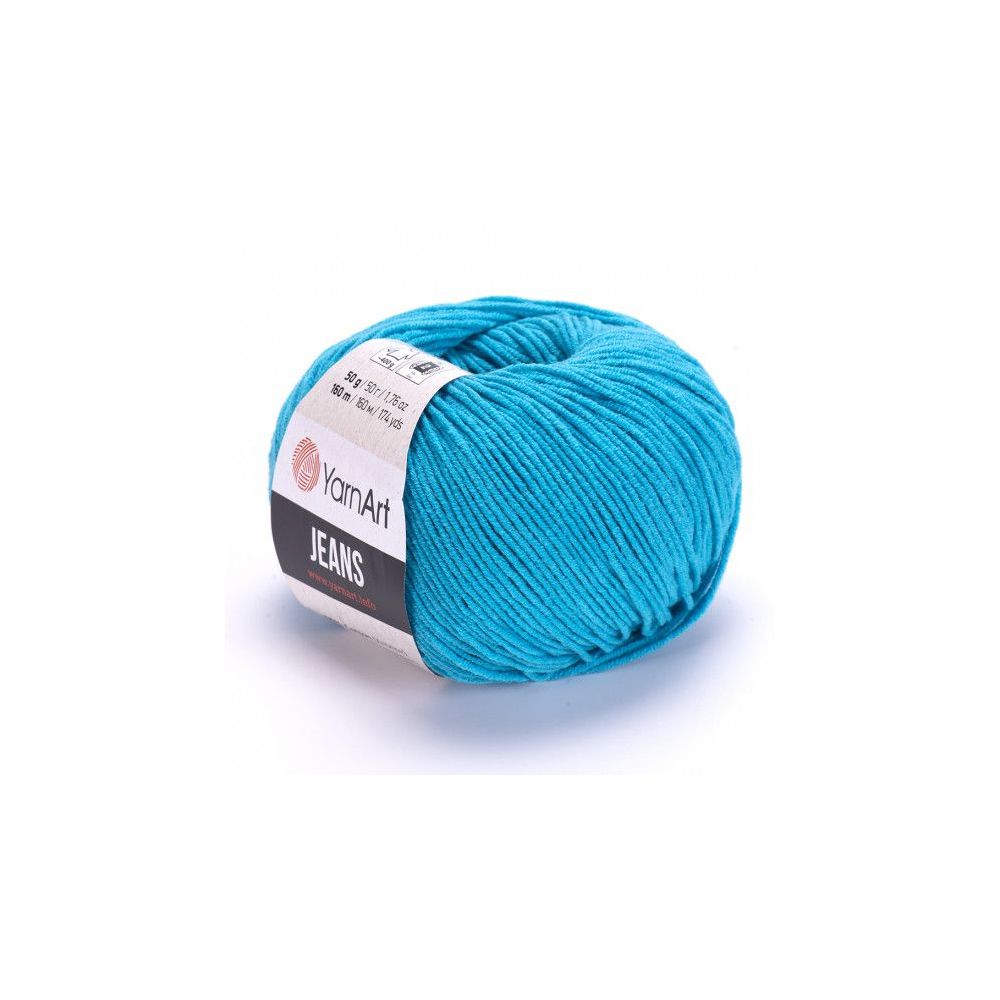Yarn YarnArt Jeans turquoise (55) Yarn YarnArt Jeans turquoise (55)