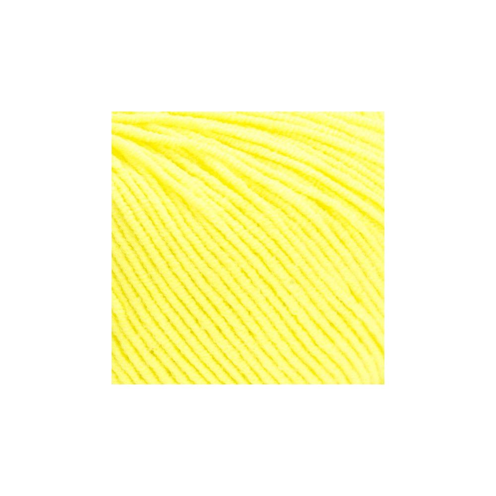 Yarn YarnArt Jeans bright yellow neon (58)