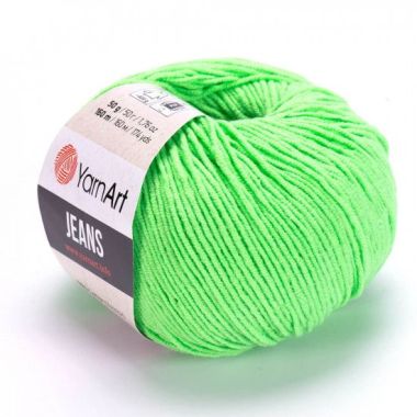 Yarn YarnArt Jeans bright green (60)