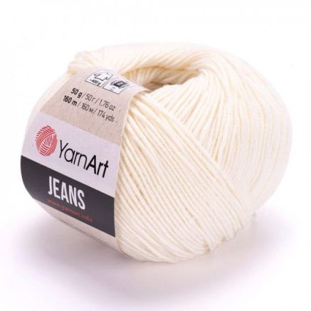 Yarn YarnArt Jeans cream (03)