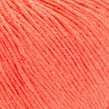 Yarn YarnArt Jeans coral neon (61)