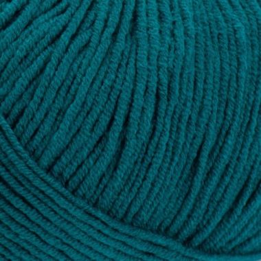 Пряжа YarnArt Jeans темная бирюза (63)