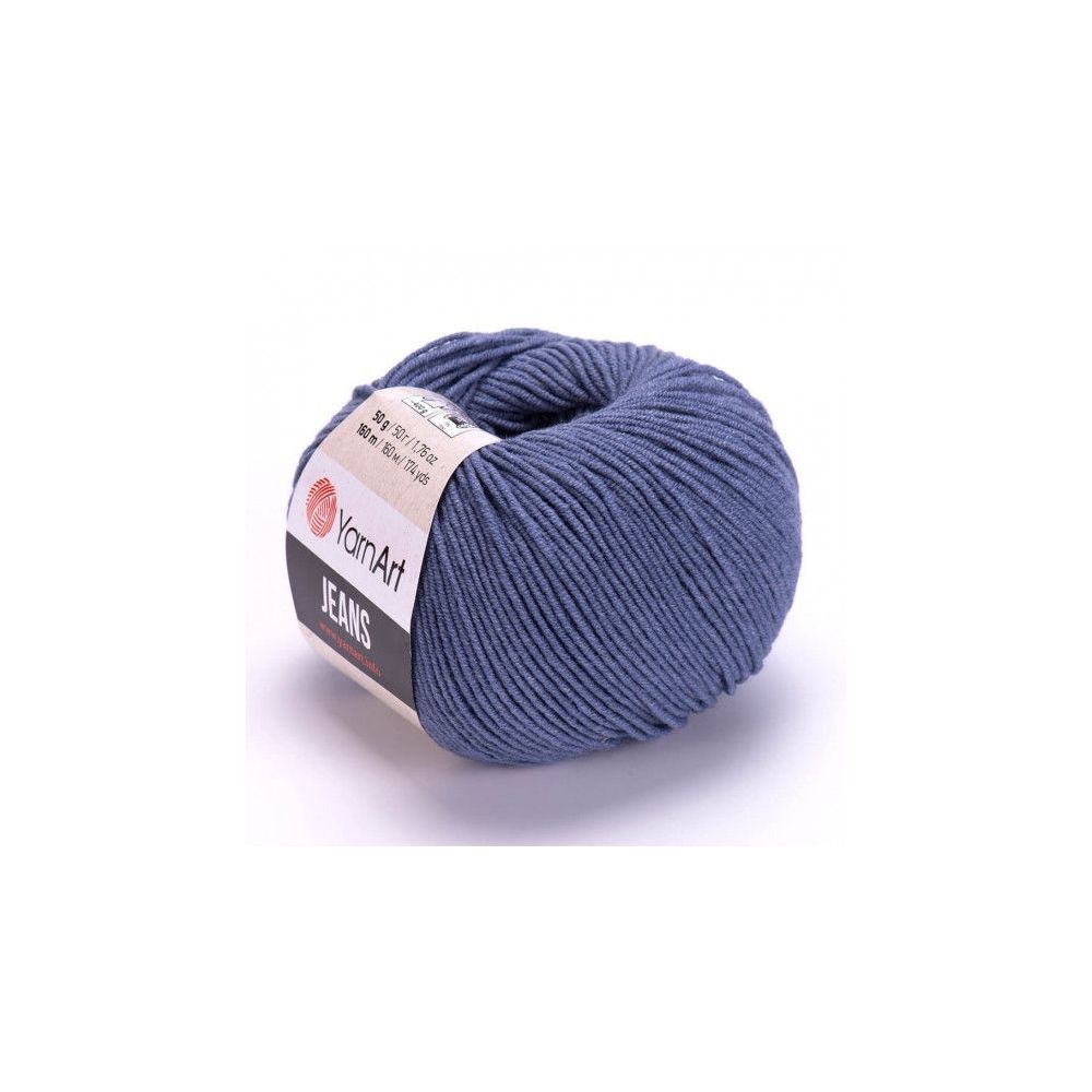 Пряжа YarnArt Jeans серо-синий (68) Пряжа YarnArt Jeans серо-синий (68)