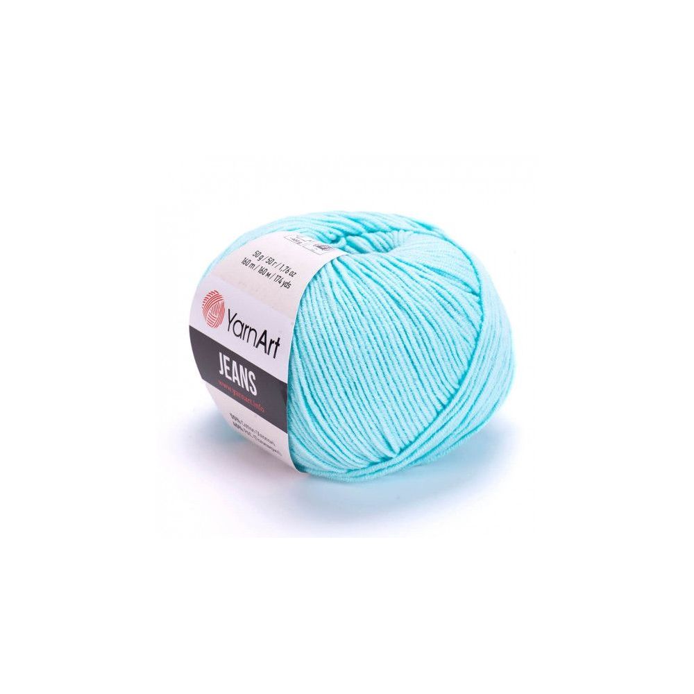 Yarn YarnArt Jeans menthol (76) Yarn YarnArt Jeans menthol (76)