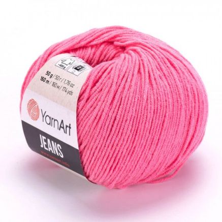 Пряжа YarnArt Jeans рожевий (78)