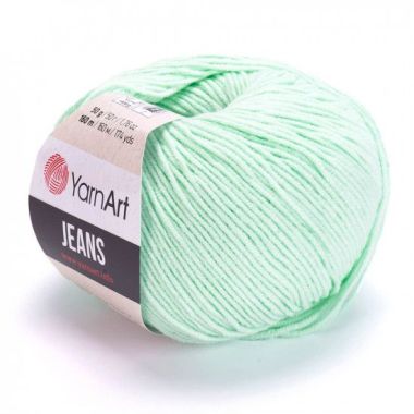 Пряжа YarnArt Jeans м'ята (79)