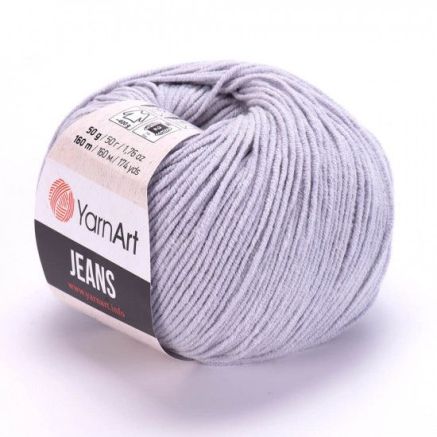 Пряжа YarnArt Jeans світло-сірий (80)