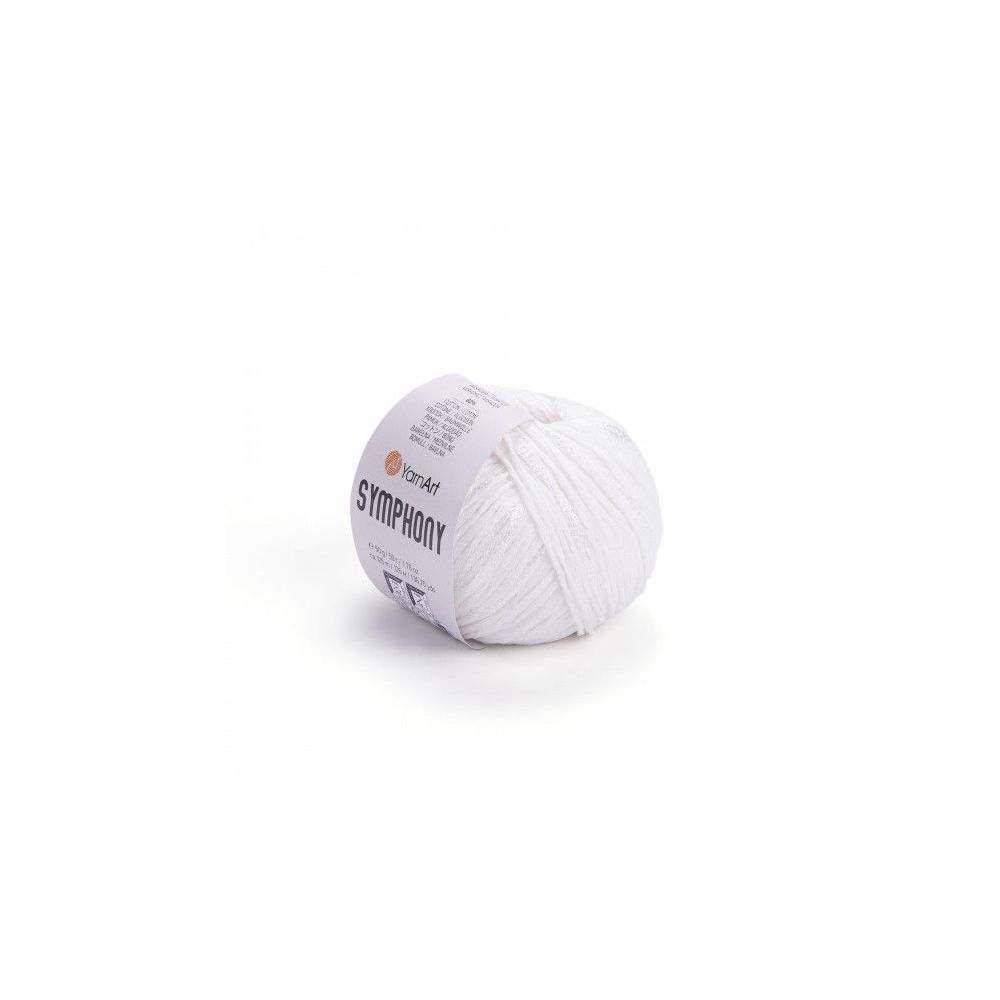Yarn YarnArt Symphony white (2101) Yarn YarnArt Symphony white (2101)