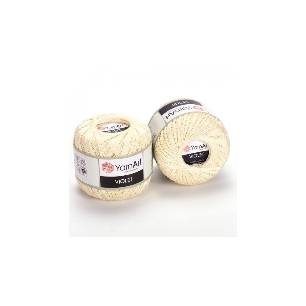 Yarn YarnArt Violet soft yellow (0326) Yarn YarnArt Violet soft yellow (0326)