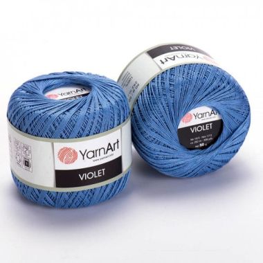 Пряжа YarnArt Violet синій (5351)