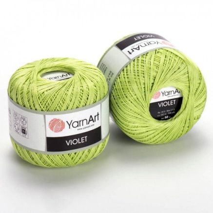 Yarn YarnArt Violet light green (5352)