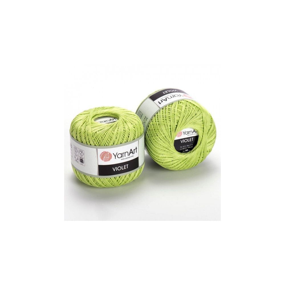 Пряжа YarnArt Violet салатовий (5352) Пряжа YarnArt Violet салатовий (5352)