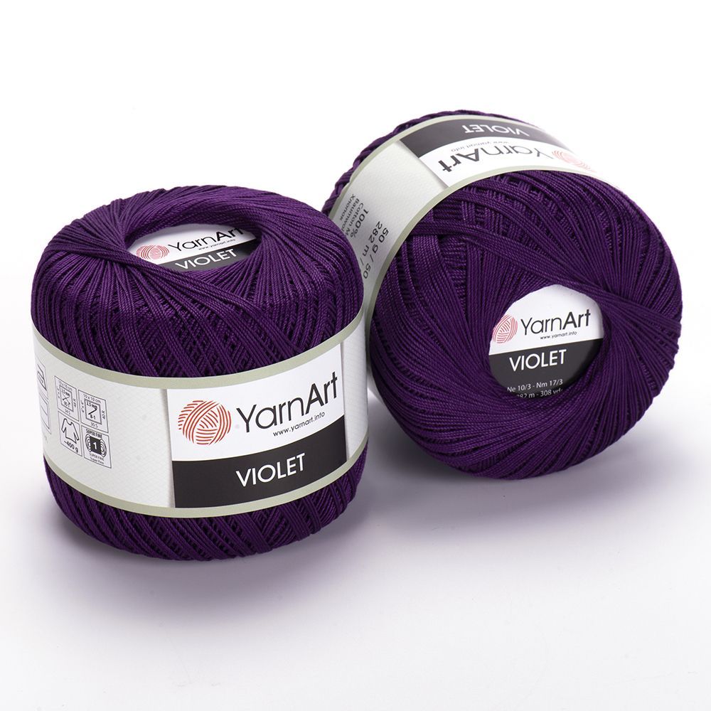 Пряжа YarnArt Violet фиолетово-пурпурный (5550) Пряжа YarnArt Violet фиолетово-пурпурный (5550)
