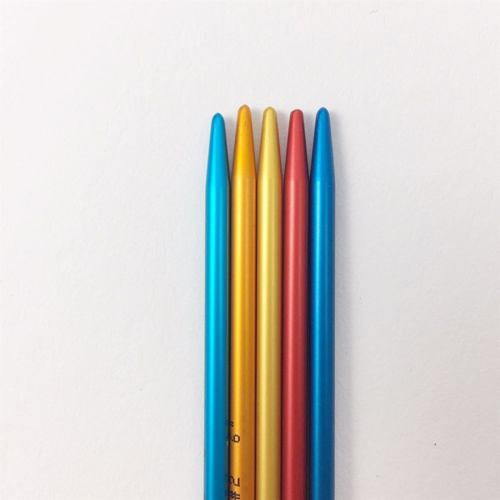 Addi Colibri punching needles, aluminum 20 cm, 5 mm (204-7/5-20)
