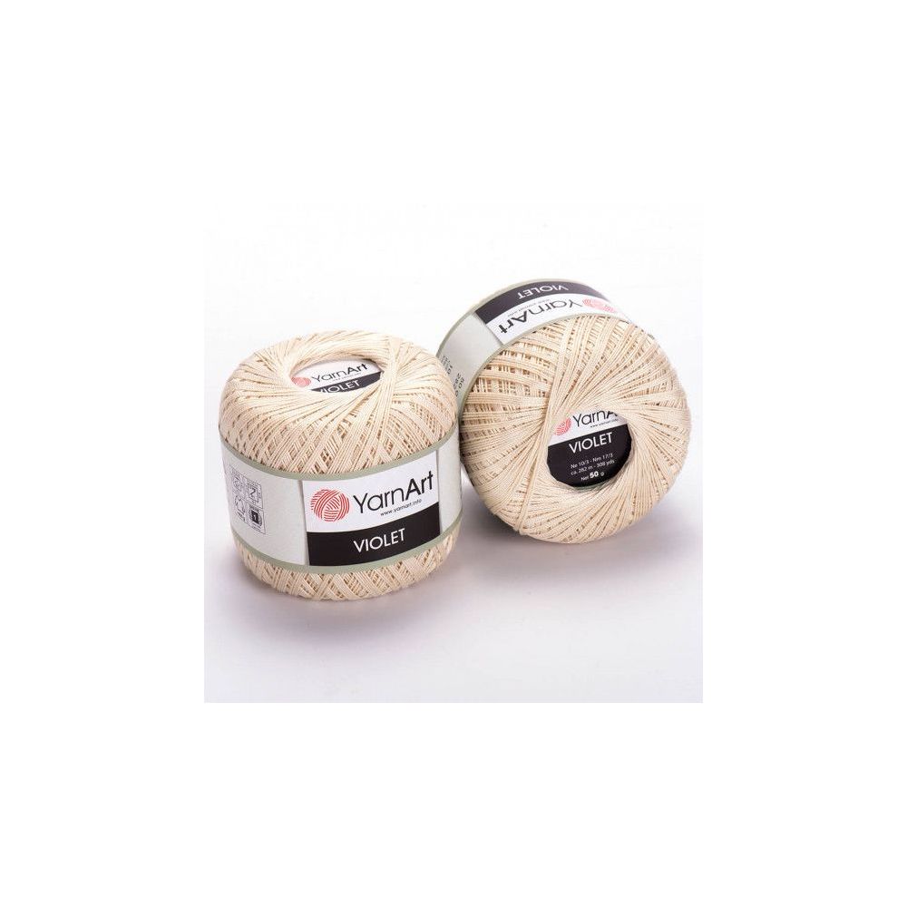 Yarn YarnArt Violet ecru (6194) Yarn YarnArt Violet ecru (6194)