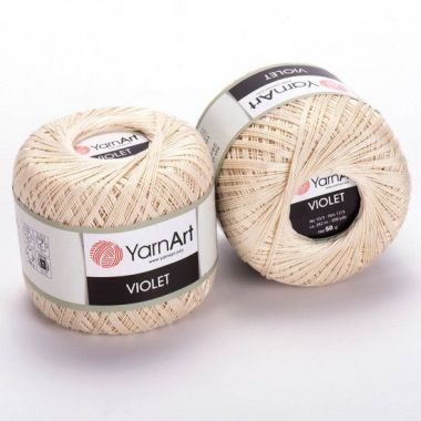 Пряжа YarnArt Violet екрю (6194)