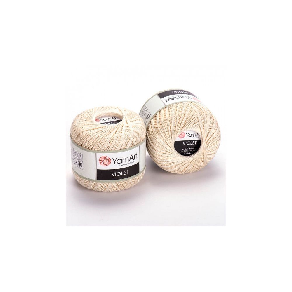 Yarn YarnArt Violet cream (6282) Yarn YarnArt Violet cream (6282)