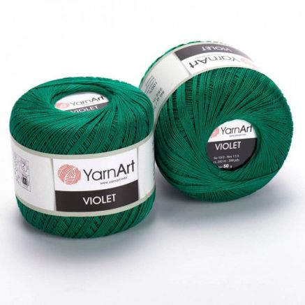 Пряжа YarnArt Violet смарагдовий (6334)