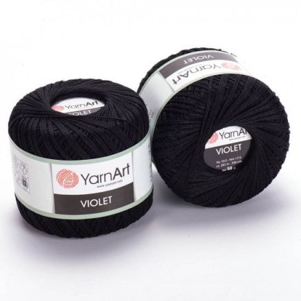 Пряжа YarnArt Violet чорний (999)