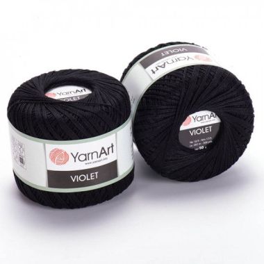 Пряжа YarnArt Violet чорний (999)