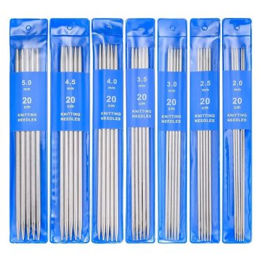 Knitting needles 4.5 mm, 20 cm