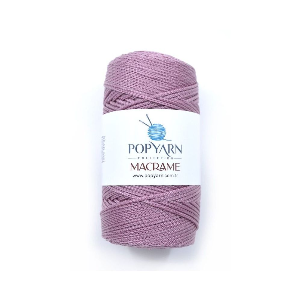 Поліпропіленовий шнур Macrame Popyarn, суха троянда (005) Поліпропіленовий шнур Macrame Popyarn, суха троянда (005)