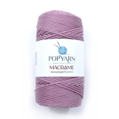 Поліпропіленовий шнур Macrame Popyarn, суха троянда (005)